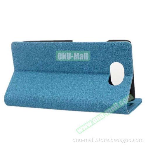 Stone Texture Wallet Style Leather Flip Cover Case for Moto Droid Turbo XT1254